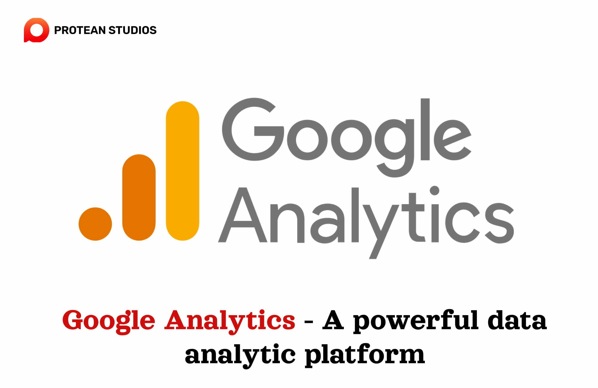 Using Google Analytics to analyze data