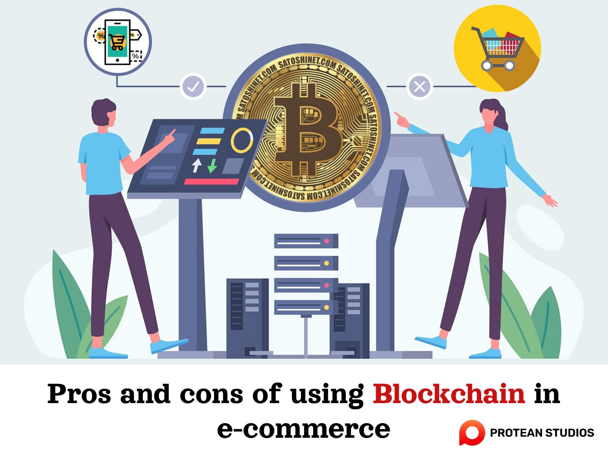 Advantages and disadvantages of using Blockchain in e-commerce