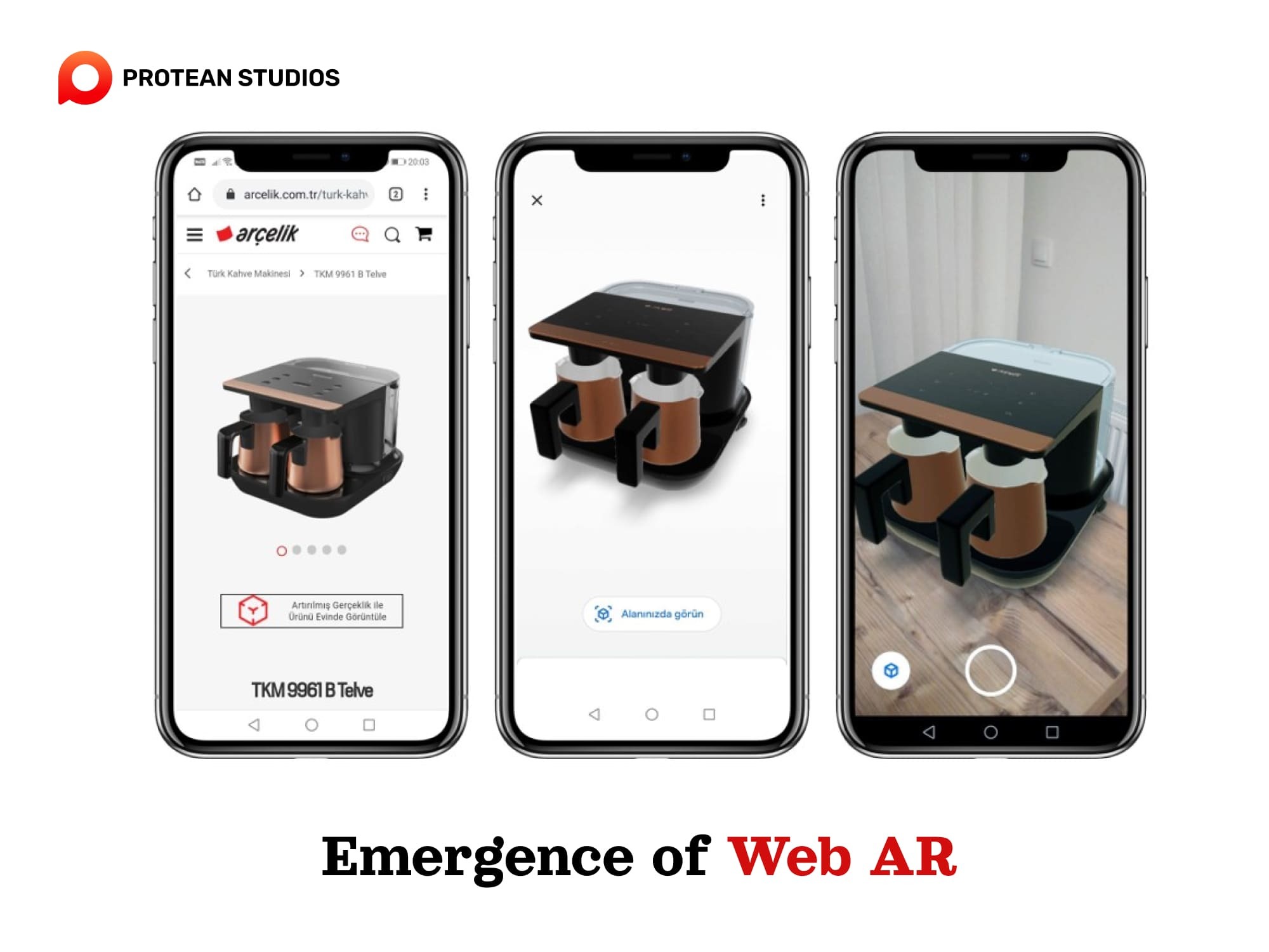 The experience of AR web