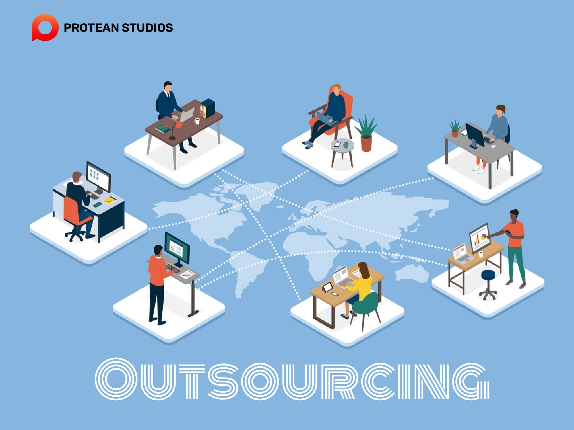 Diverse outsourcing services
