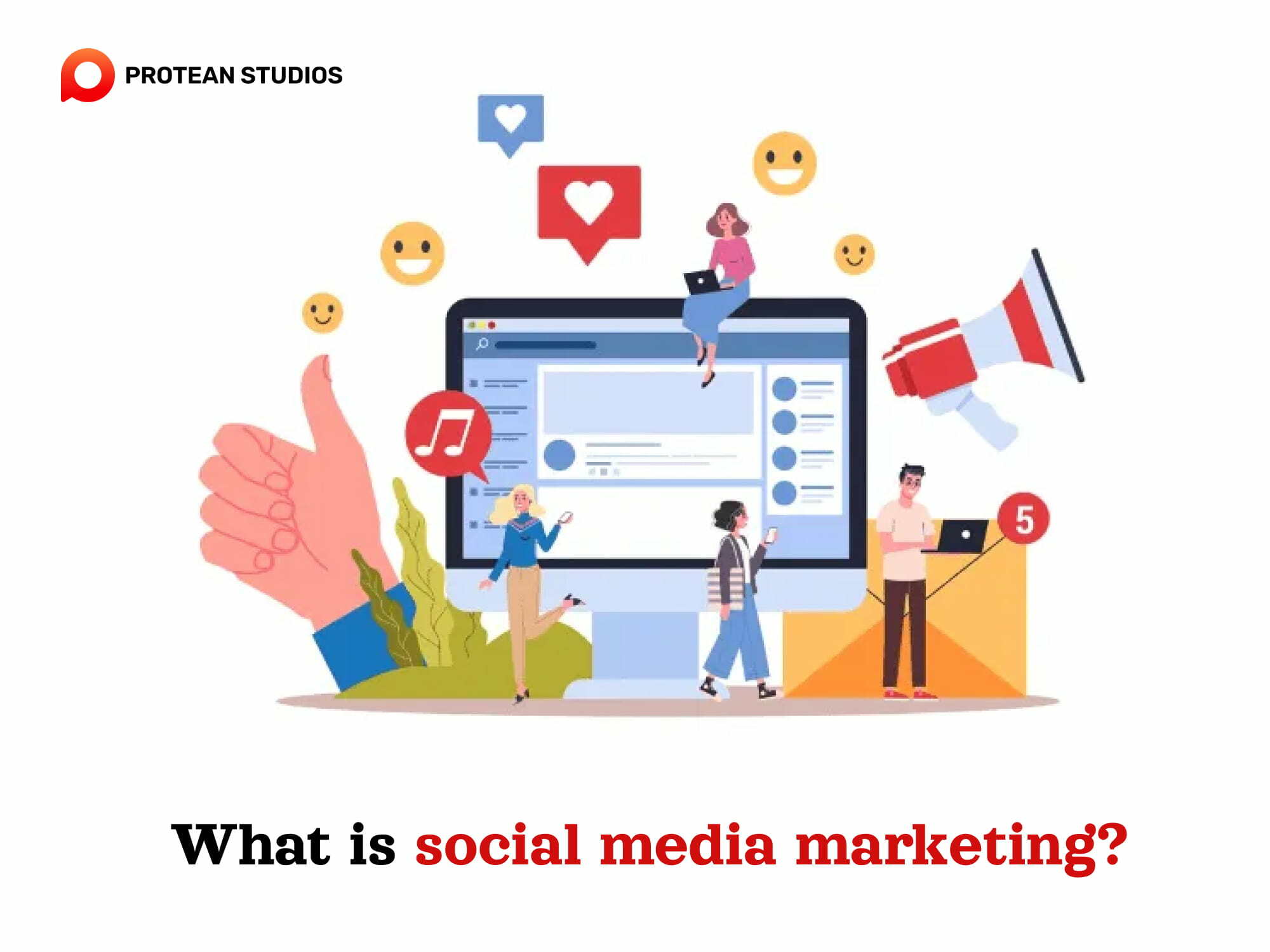 Definition of social media marketing