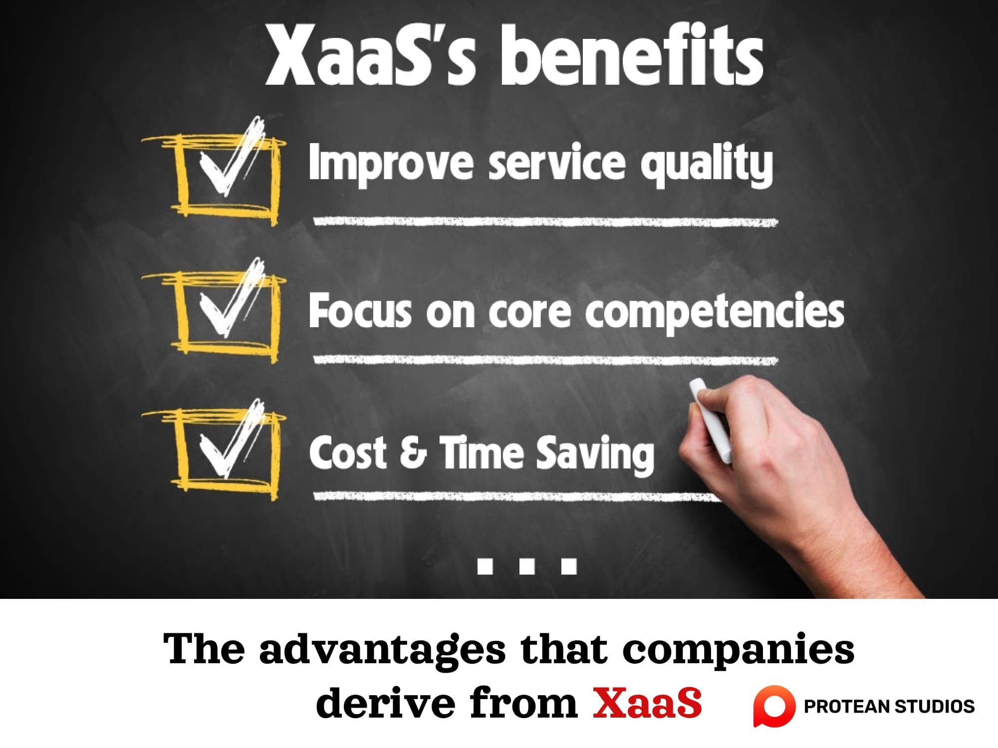 Advantages that companies benefit from XaaS