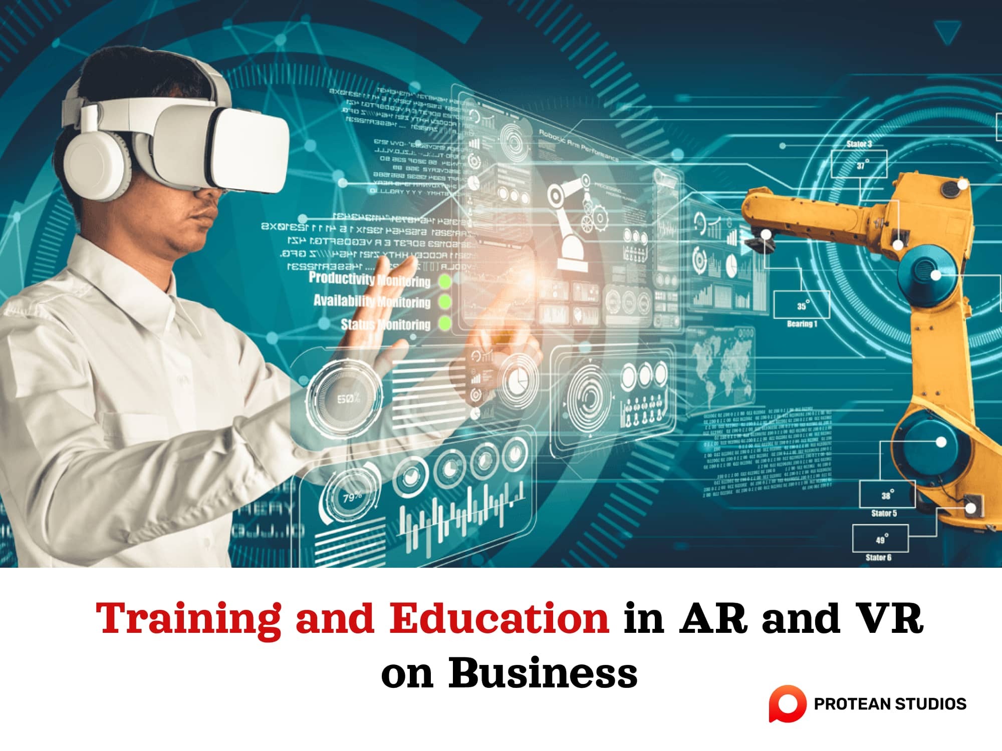 Using AR and VR in training and education