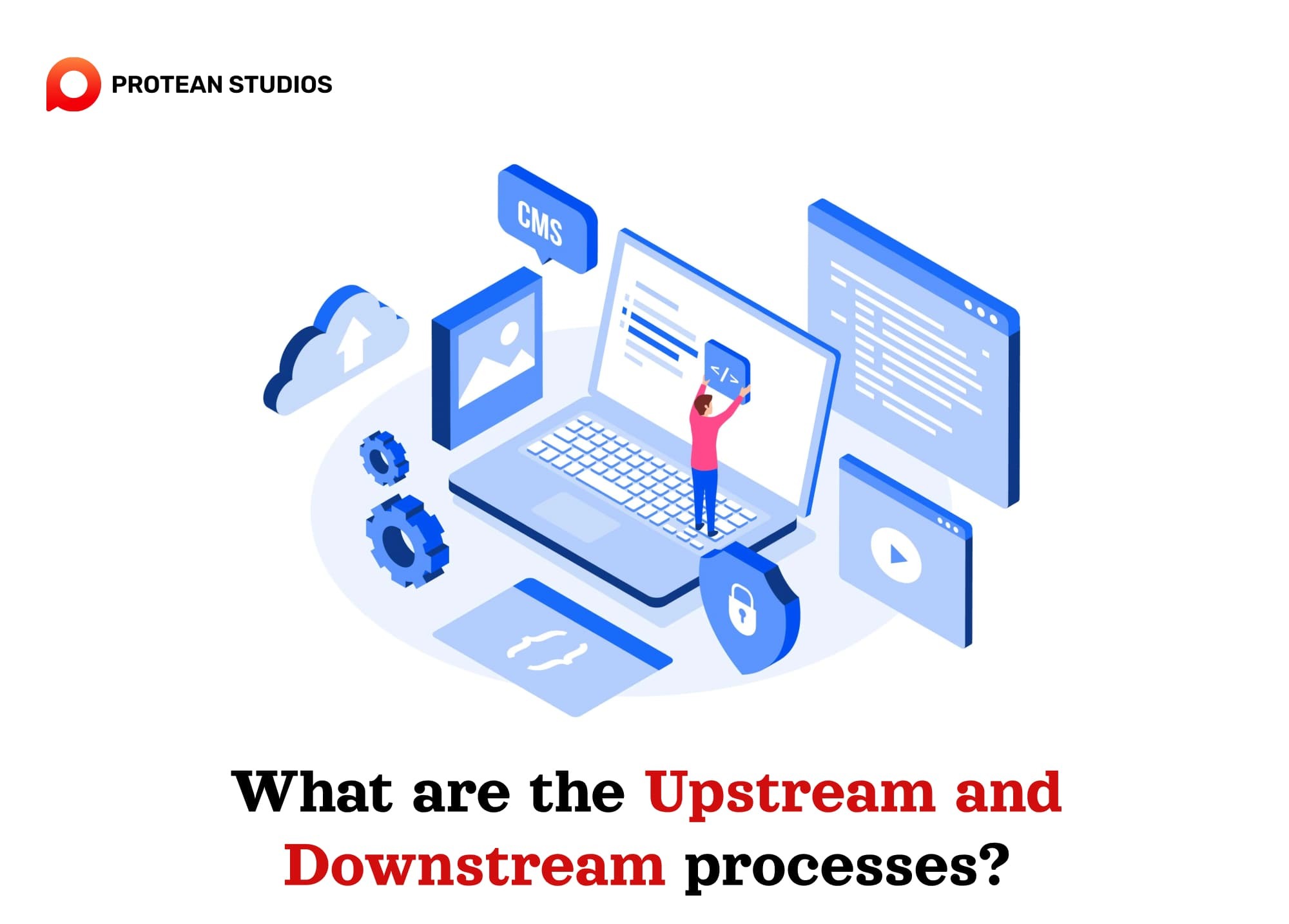 Features of the upstream process in software development